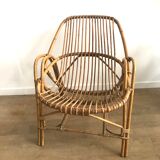 Rattan armchair