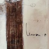 Balinese abstraction triptych