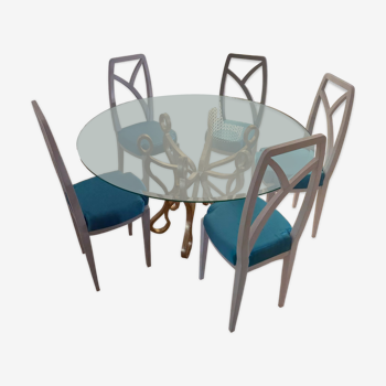 Table et 5 chaises