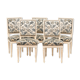 Série de 5 chaises de style Louis XVI