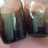 Series of 5 vintage glasses