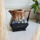 Flamed ceramic carafe jug
