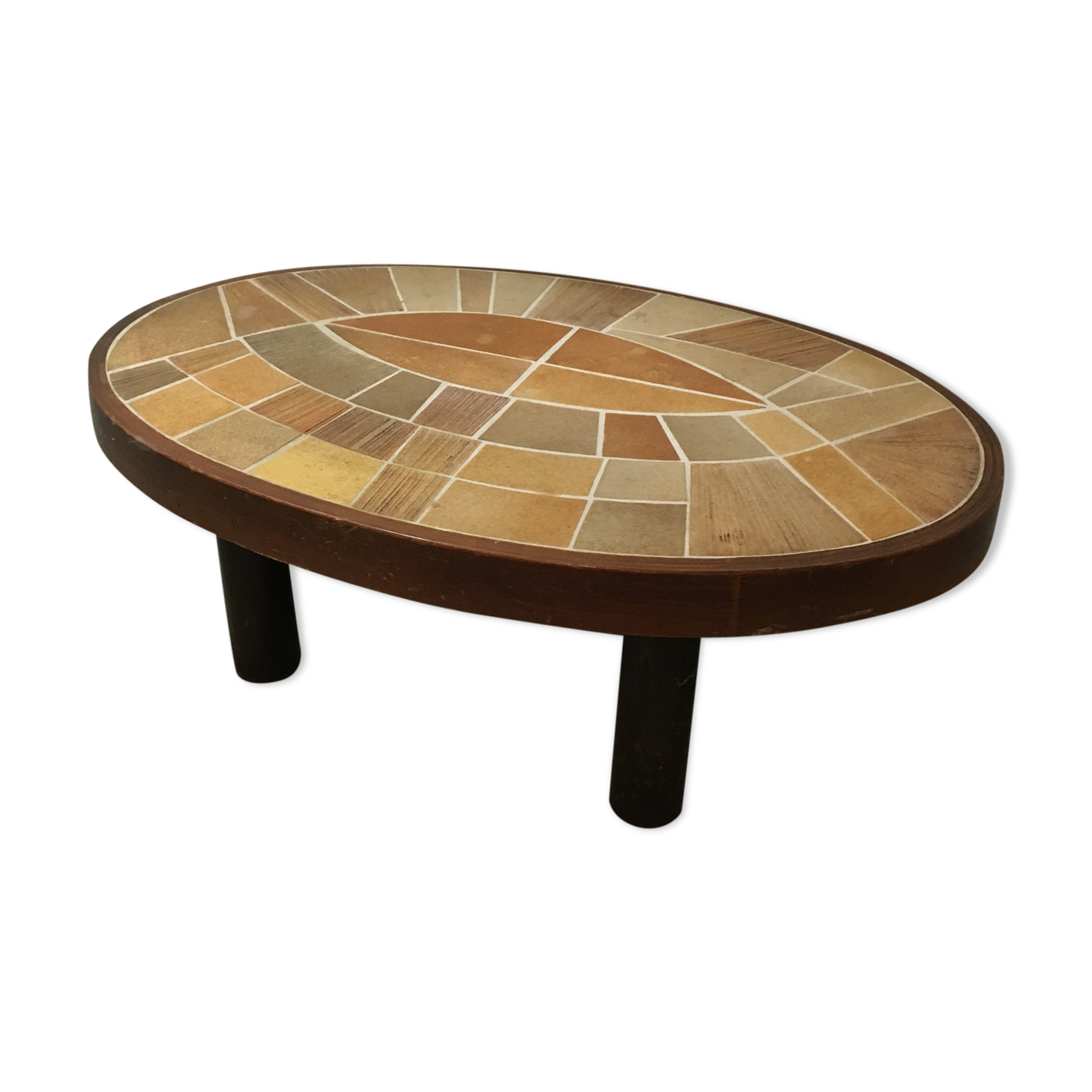 Table basse céramique vintage Vallauris