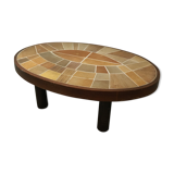 Ceramic coffee table, Vintage, Vallauris