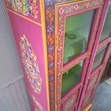 Maisons du Monde glass trailer cabinet, furniture