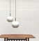 German Space Age pendant lamps by Staff, set of 2