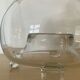 Vase vintage en verre soufflé