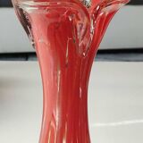 Murano style floral vase