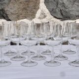 Set de 10 verres à vin rouge