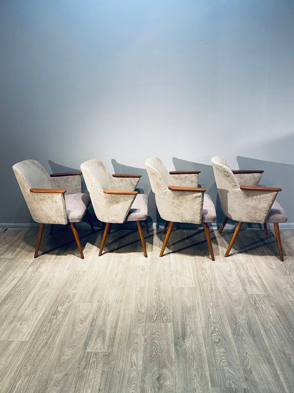 set of four Oskar Schäfner vintage Germany