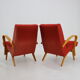 2 fauteuils Frantisek Jirak Bentwood des années 1960