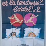 Poster 120x160 and the tenderness brothel number 2 Fabrice Luchini 1983