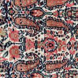 Tapis ancien persan Senneh fin  140x188 cm