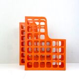 1970 - porte revue orange