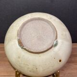 Signed stoneware cup of Raku type