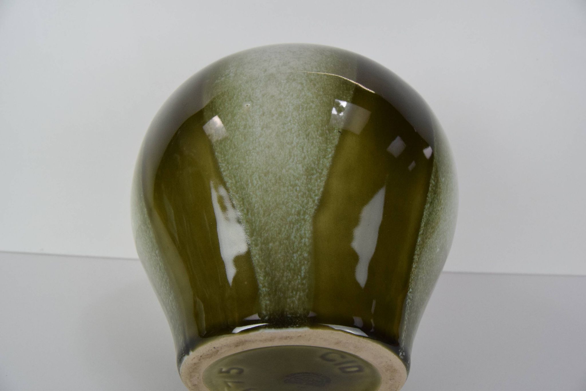 Mid-century design vase by ditmar urbach,type cid 1975.