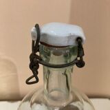 Pharmacy bottle with porcelain stopper