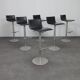 Lot de 6 tabourets de bar pivotants « S24 Thin » par Karri Monni pour Lapalma, Italie, 200