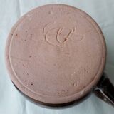 Enameled stoneware coffee pot