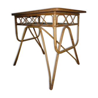 Rattan desk