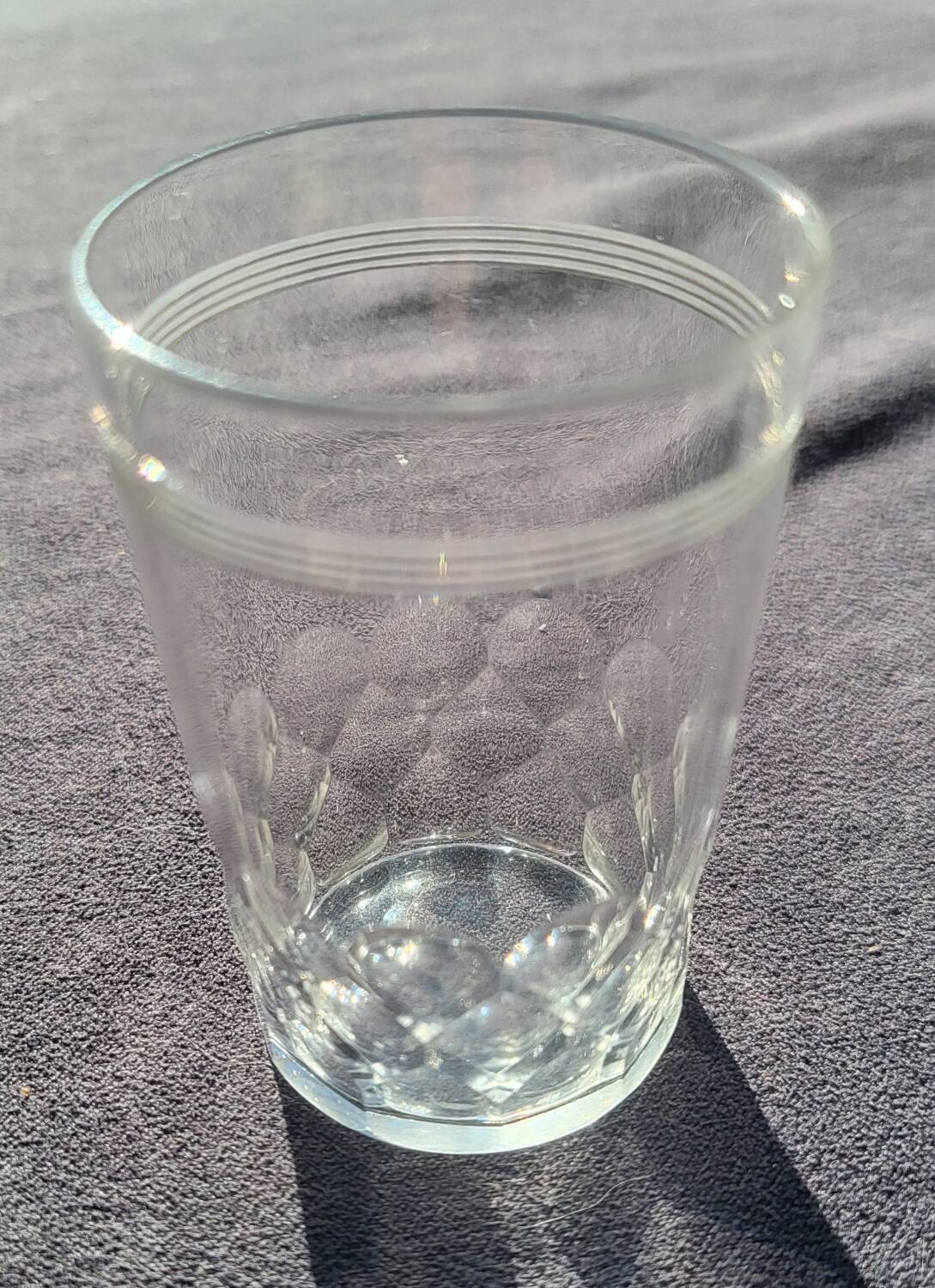 6 baccarat crystal goblet