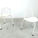 Postmodern tripod dining chairs, 1980s