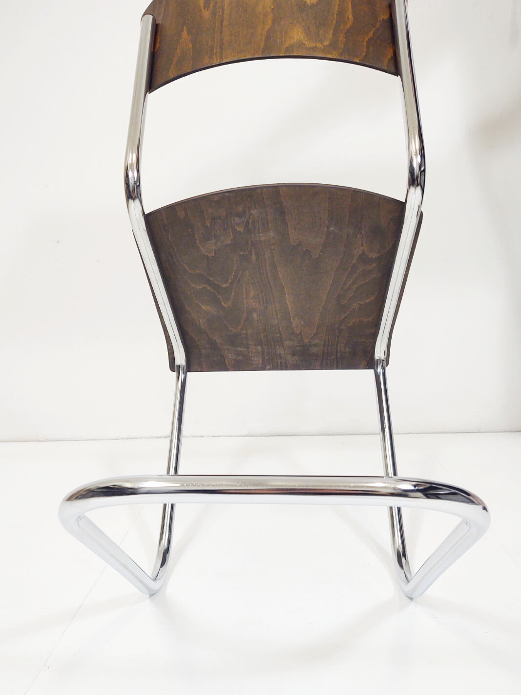 Tubular steel cantilever chair by Mart Stam