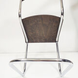 Chaise tubulaire en acier cantilever par Mart Stam