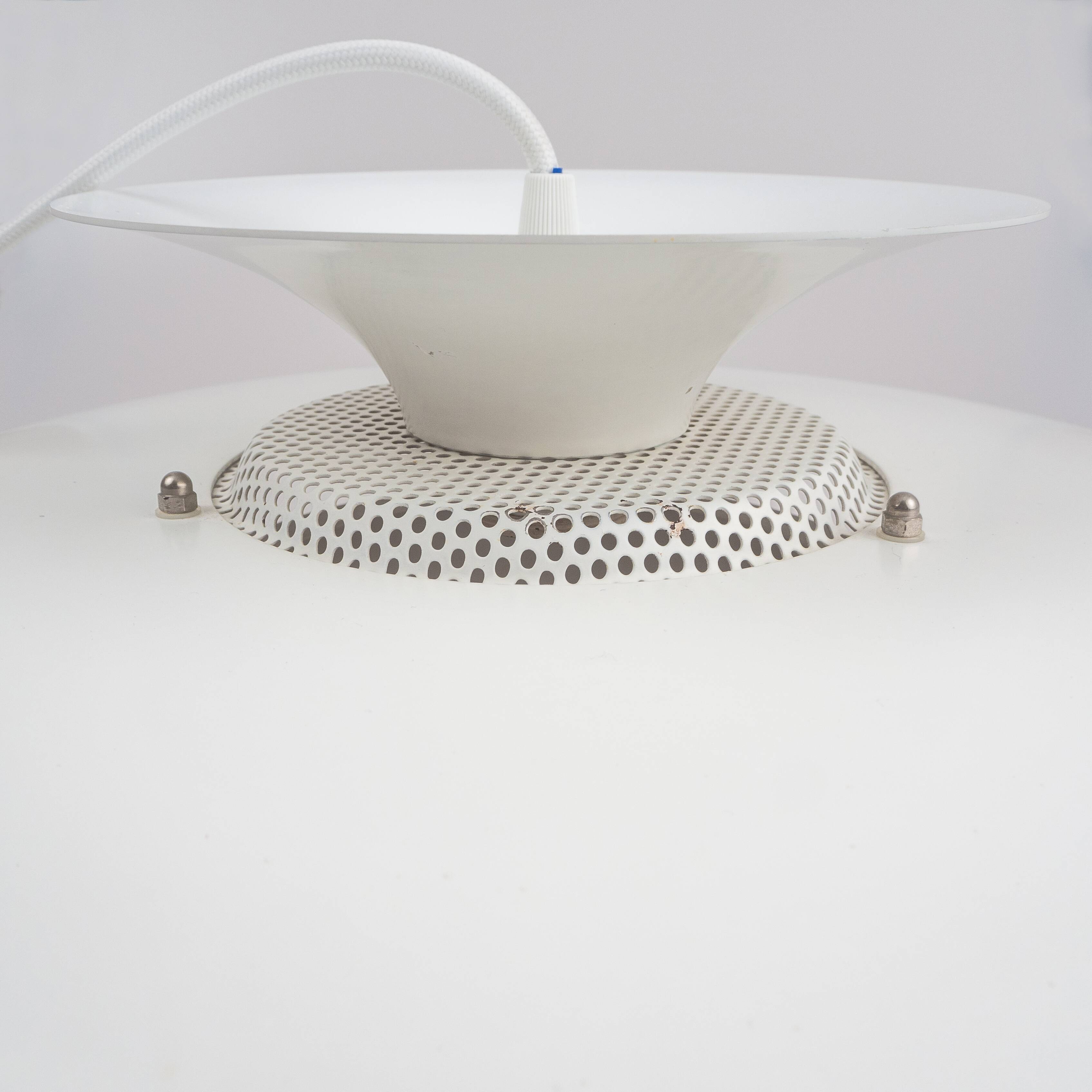 Danish vintage pendant lamp Lyskaer, 1970s