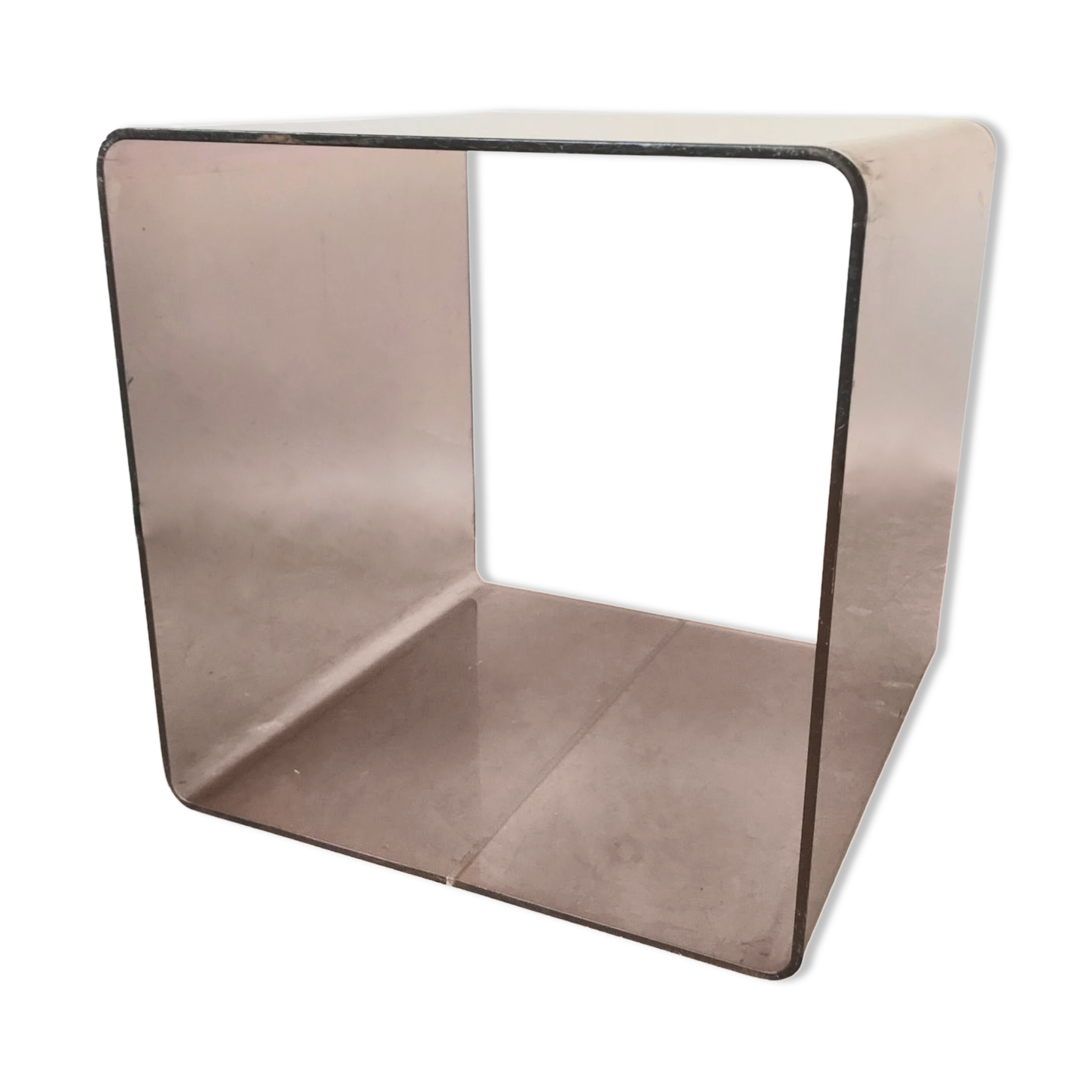 Smoked plexis cube, circa 1970