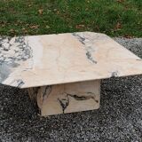70s design marble coffee table