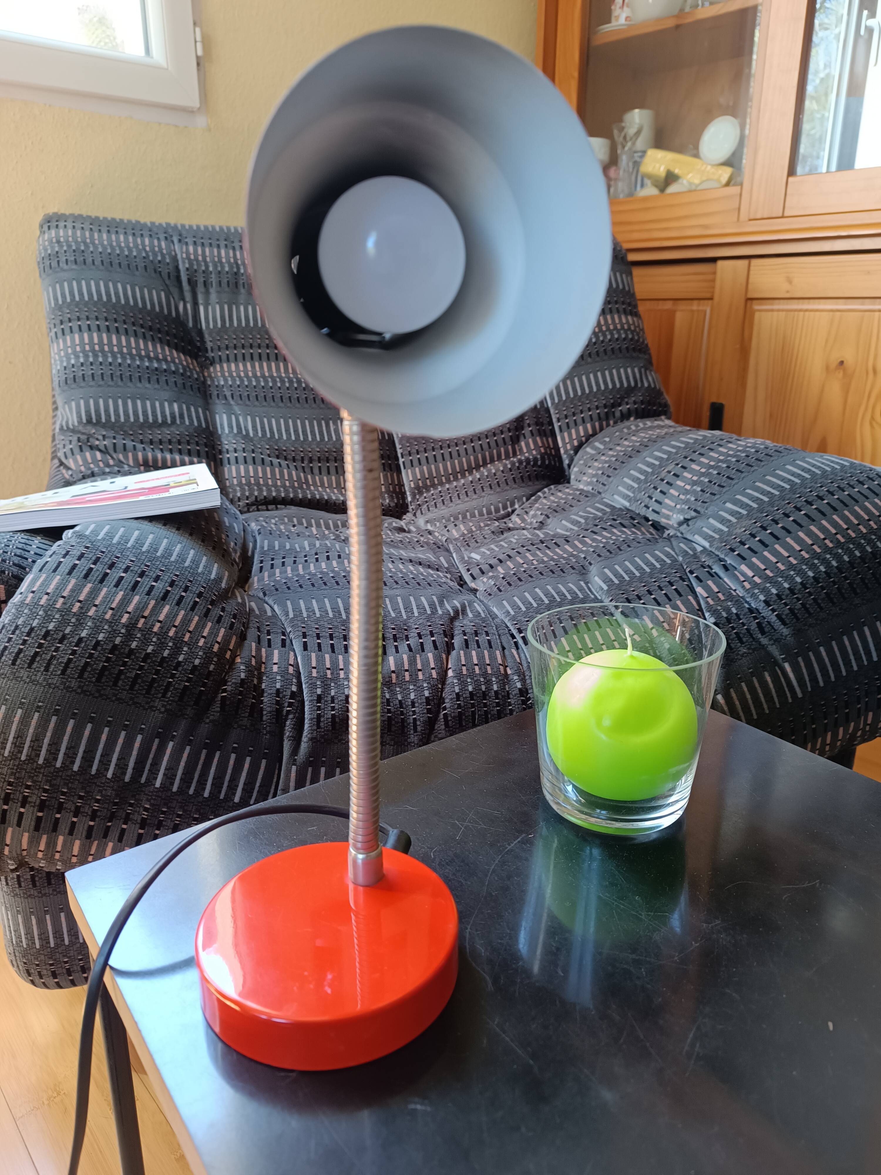 Vintage 70s cocotte lamp