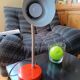 Vintage 70s cocotte lamp