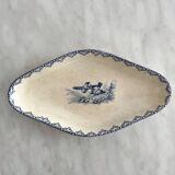 “Summer” ironstone dish from the Clairefontaine earthenware factory