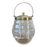 Chiseled glass cookie bucket
