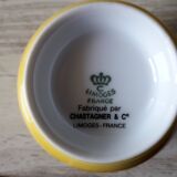 Chastagner Limoges porcelain lunch service
