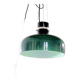 Suspension en verre de Murano vert et blanc, Italie 1970