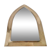 Miroir laiton 52 x 31 cm