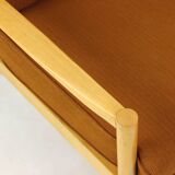 Elegant Lounge Chair In Oak, Czechoslovakia 1960s, 4 Available