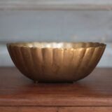 Vintage brass bowl, brass planter, flower pot, planter, decoration