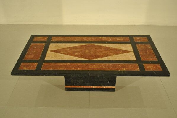 Table low neoclassical Italian of the 1970s