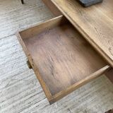 Oak table console