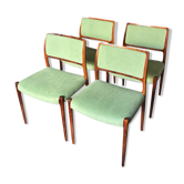 4 chaises par Niels Otto Moller