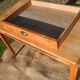 Table bureau bois brut