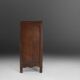 Antique Flemish Solid Oak Cabinet, ca. 1850