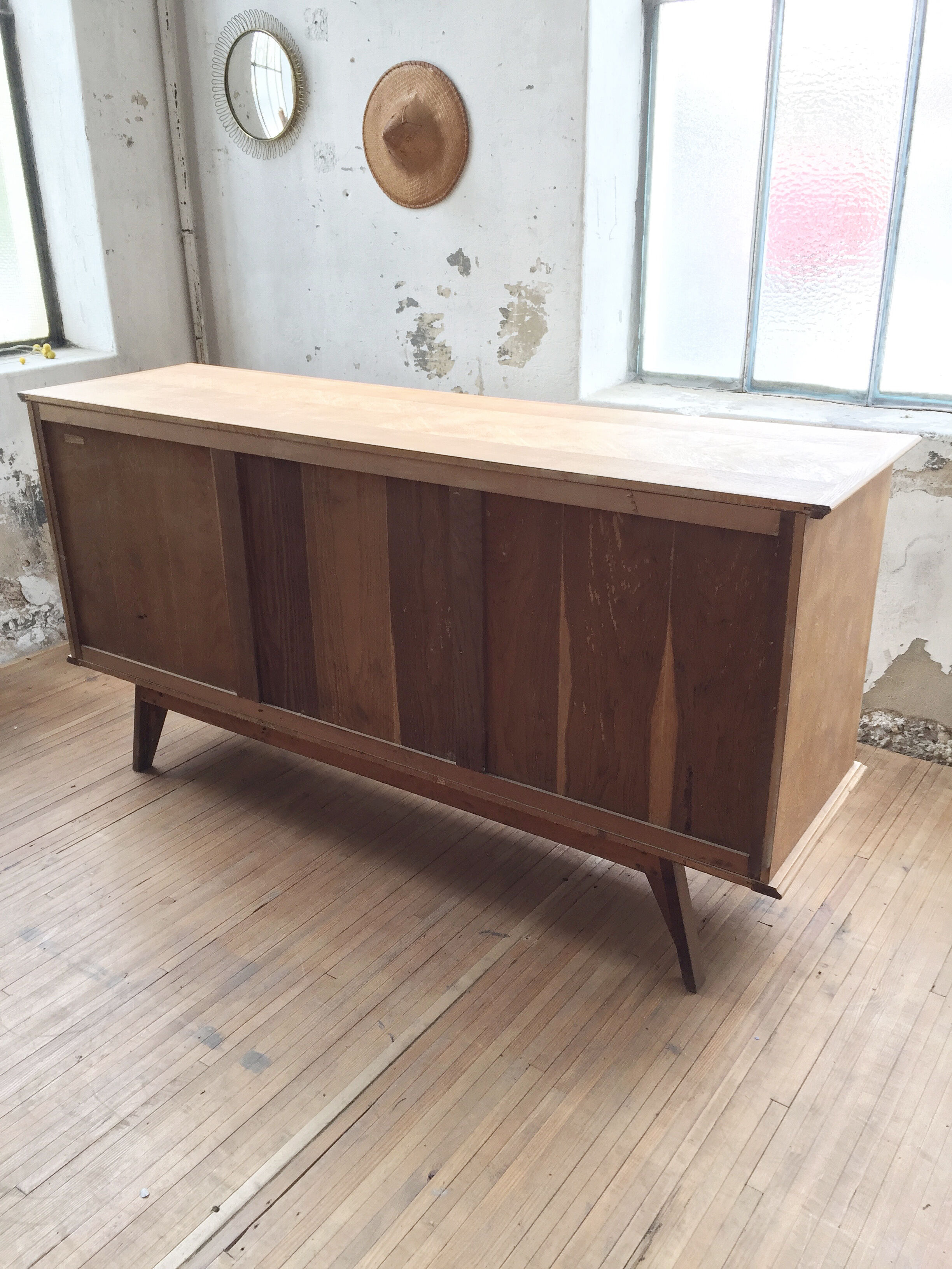 Enfilade vintage beech and white