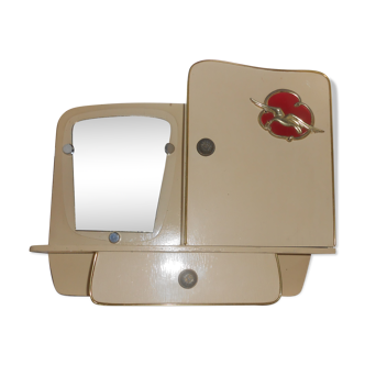 Art Deco-style toilet cabinet