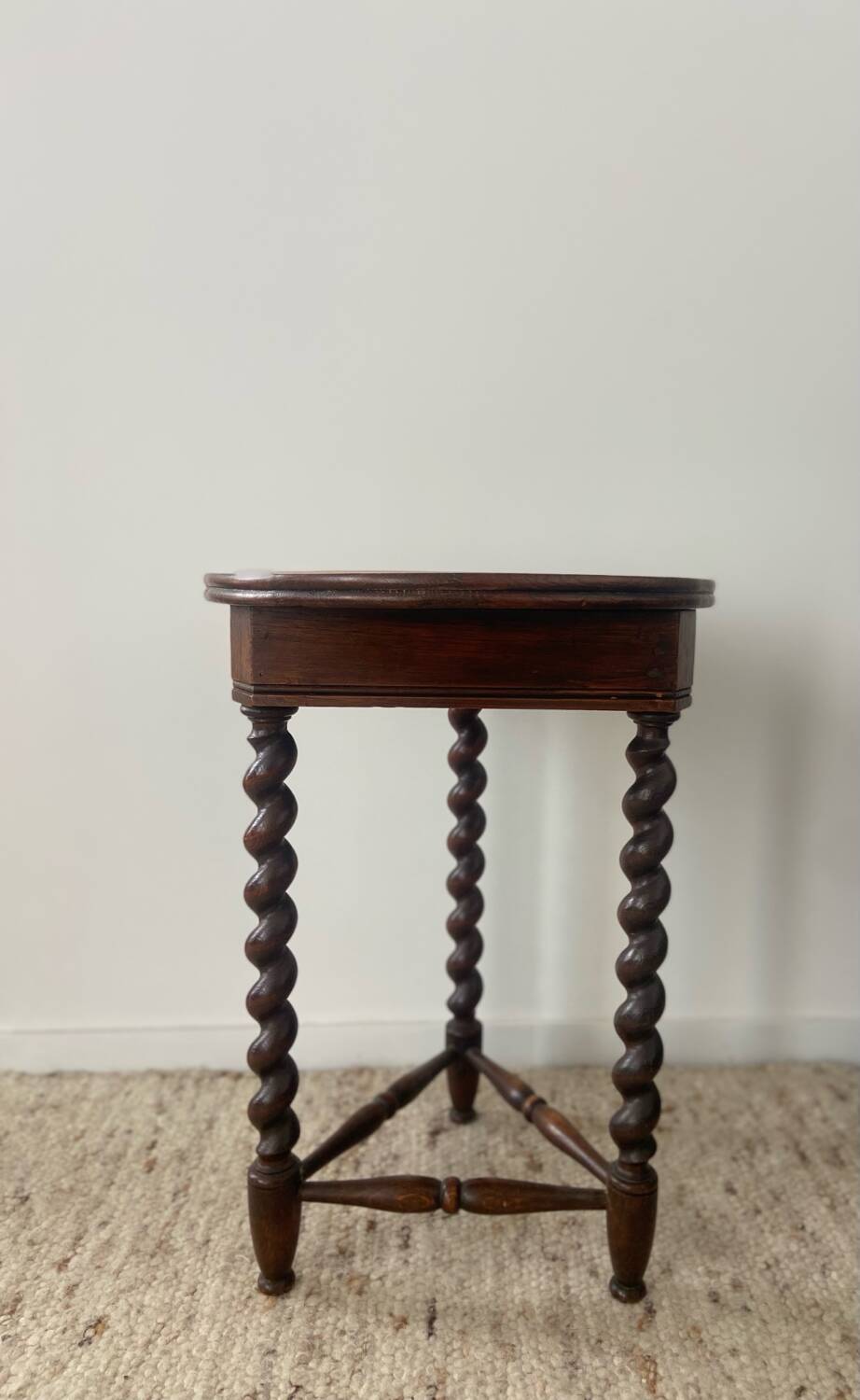 Turned wooden harness