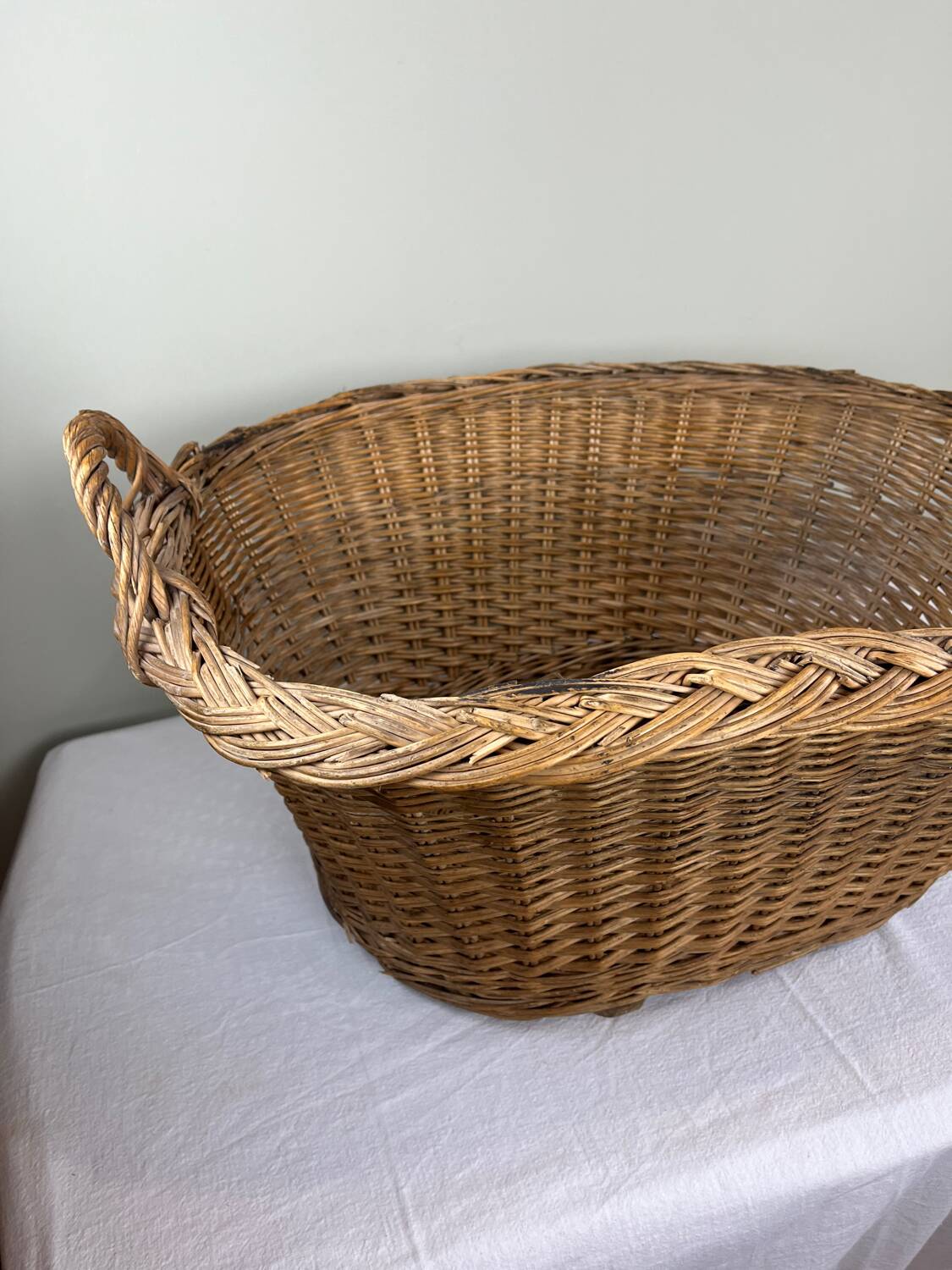 Large antique basket