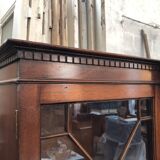 English mahogany bookcase from the early 20th century